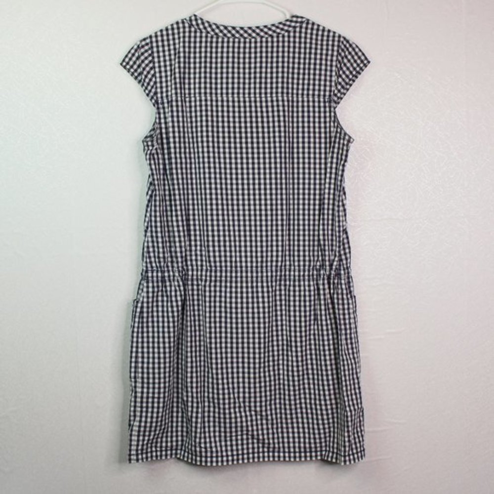 J. Crew Black White Gingham Drawstring Wai… - Picture 7 of 13